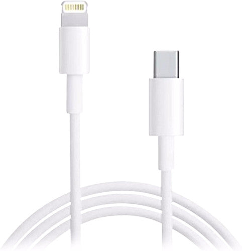Apple Lighting to USB-C Cable Power Delivery Extra Strength SR 10ft - White SKU 05208