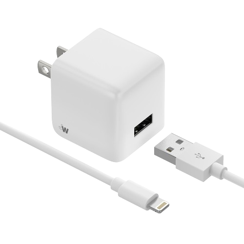 Home Charger 12W with 6ft Apple Certified Lightning Cable (MFI Certified) SKU:04181