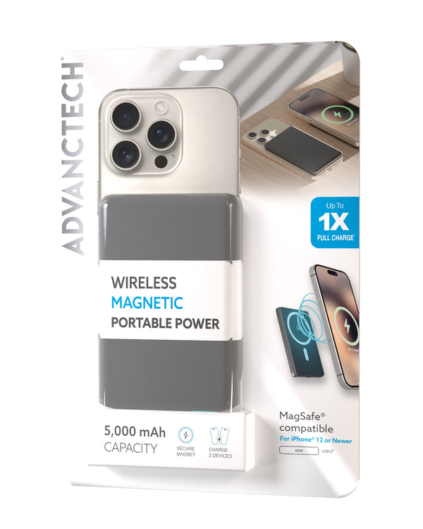 5000 mAh Magnetic Power Bank