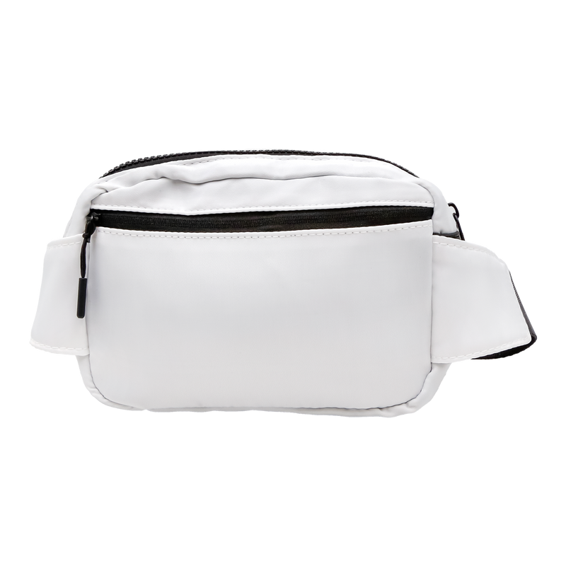 Large Cross Body Bag With Strap White