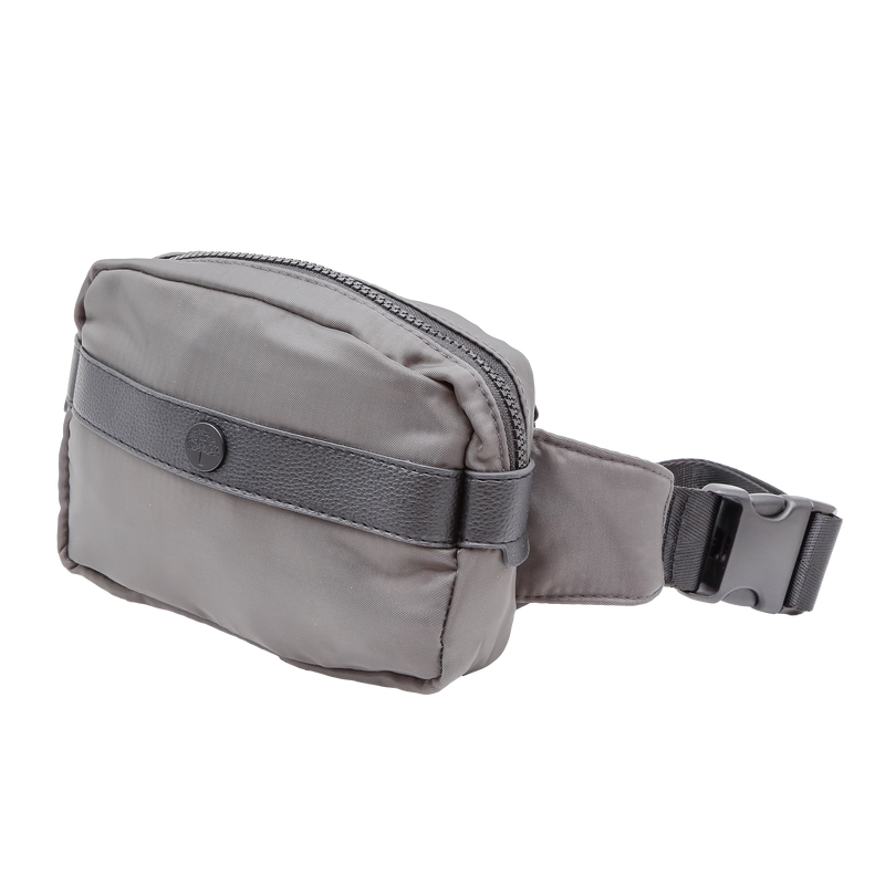 Large Cross Body Bag With Strap Gray