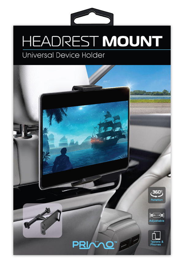 Headrest Mount – Universal Phone & Tablet Holder