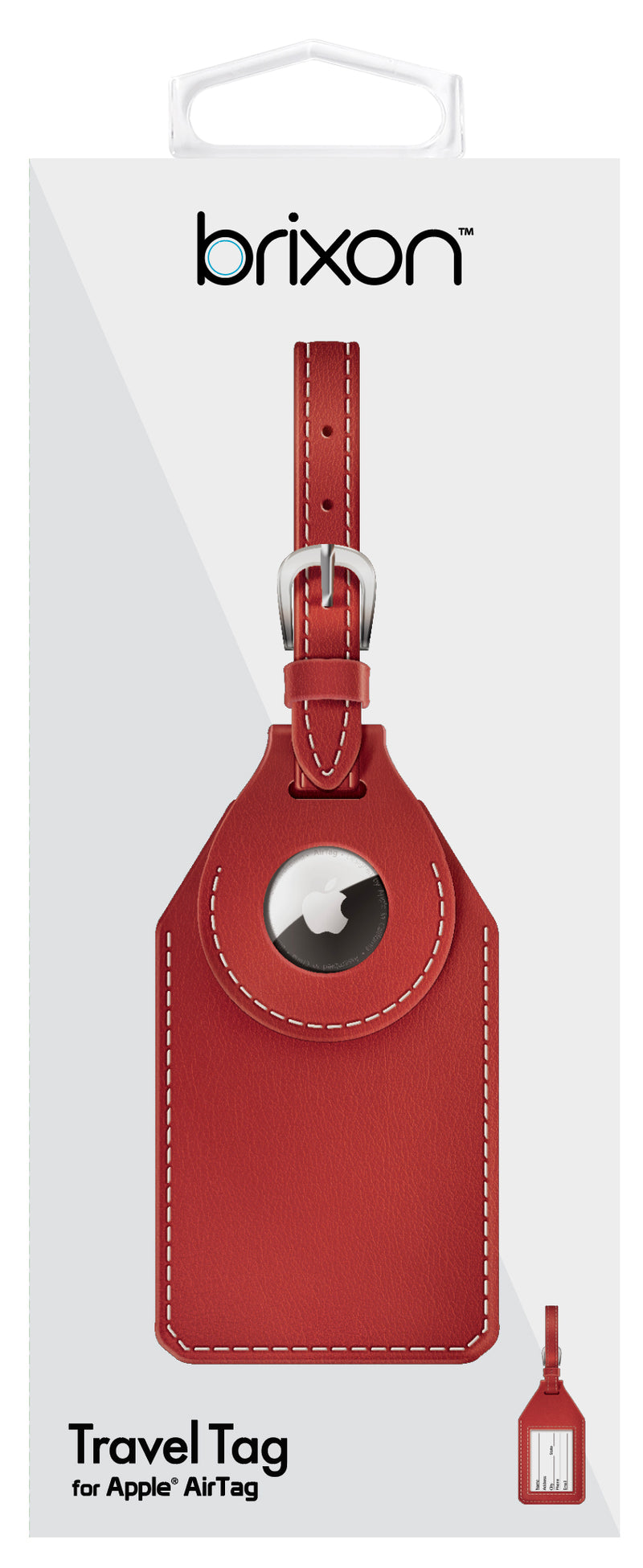 AirTag Luggage Tag - Red