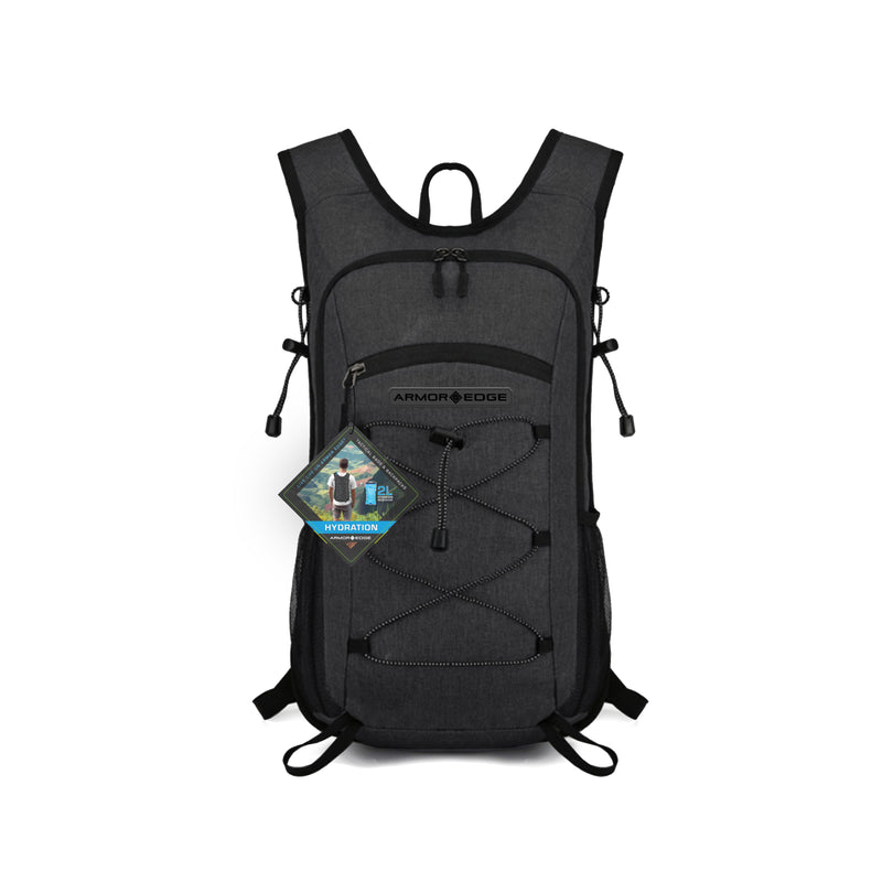 Armor Edge Hydration Backpack with 2L Water Bladder