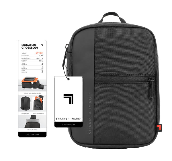 Sharper Image Signature Crossbody Sling Bag