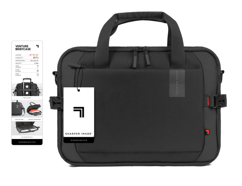 Sharper Image Venture Overnight Laptop Briefcase