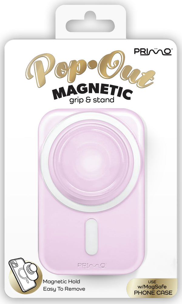 Pop Out Magnetic Grip & Stand Lilac