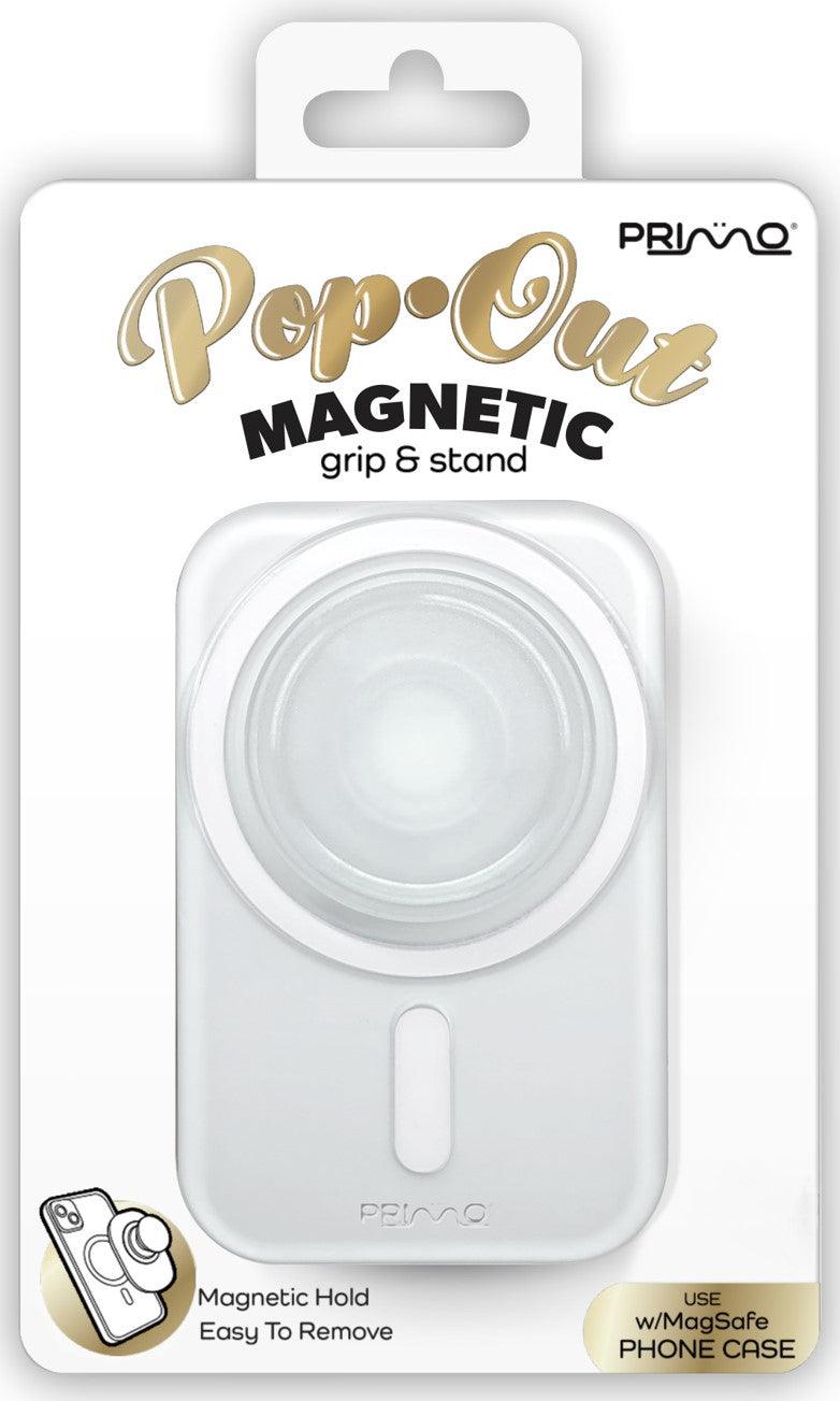 Pop.Out Magnetic Grip & Stand White