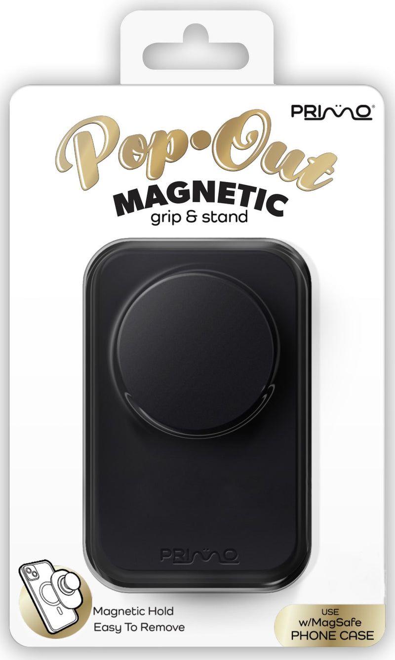 Pop.Out Magnetic Grip & Stand Black