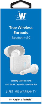 True Wireless Earphones (TWS) Bluetooth 5.0 White