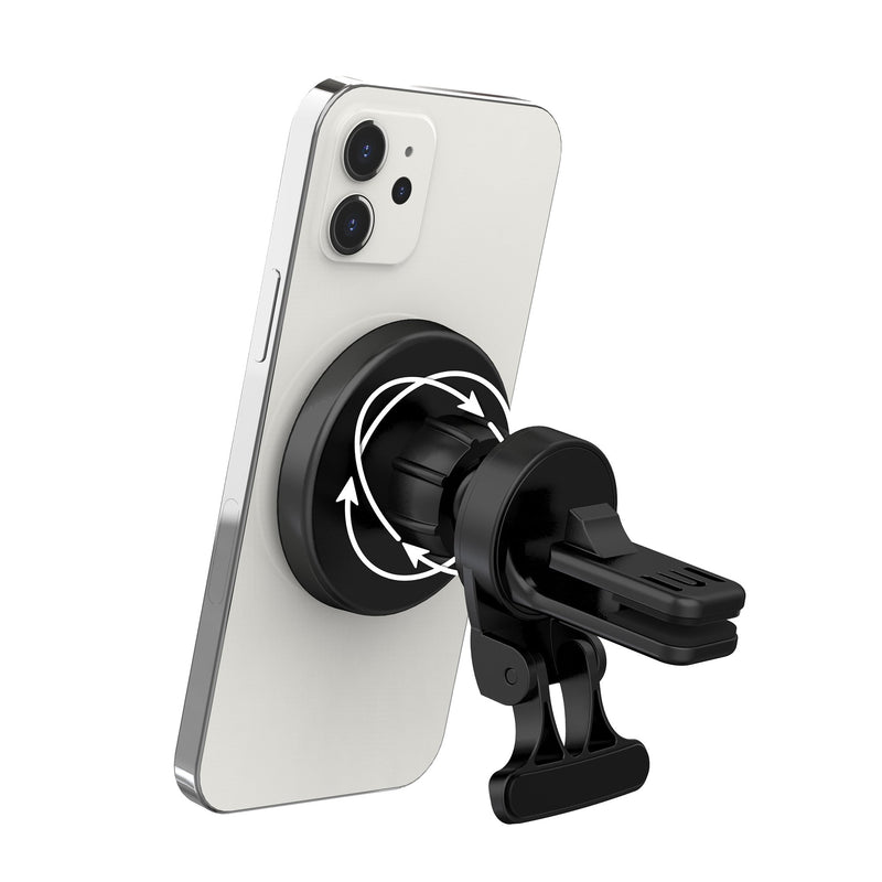 Magnetic Car Mount – Black SKU 20010