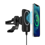 Magnetic Car Mount 15W Charging – Black SKU 20011