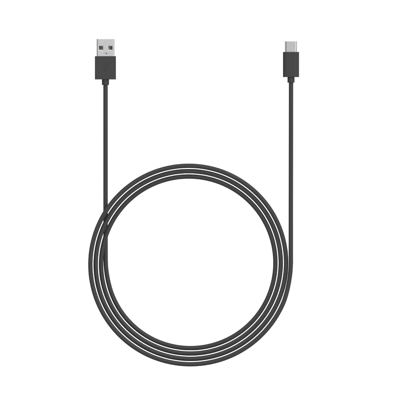 4ft USB-C - USB-A Cable Gray