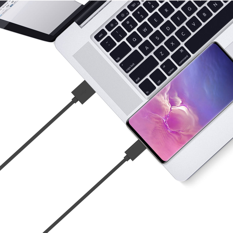 4ft USB-C - USB-A Cable Gray